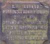 Grave of Father Adam Pisanko, died 19.03.1882